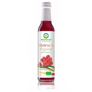 Malina & Agawa Syrop Ekologiczny 250 ml