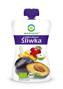 BIO MUS ŚLIWKA+BANAN+JABŁKO 200g