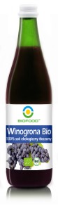Organic juice of red grapes 0,3l (1)